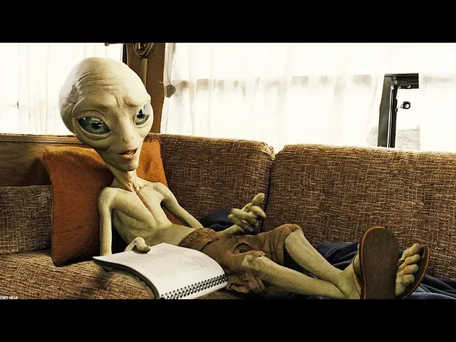 人类发现坠毁在地球的外星飞船,外星人科技发达,并且还是雌雄同体生物!
